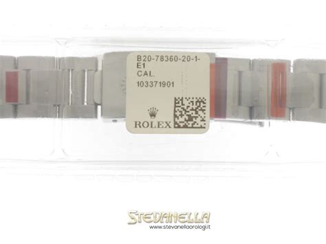 bracciale rolex 78360 opinioni|Rolex bracciale referenza 78360 .